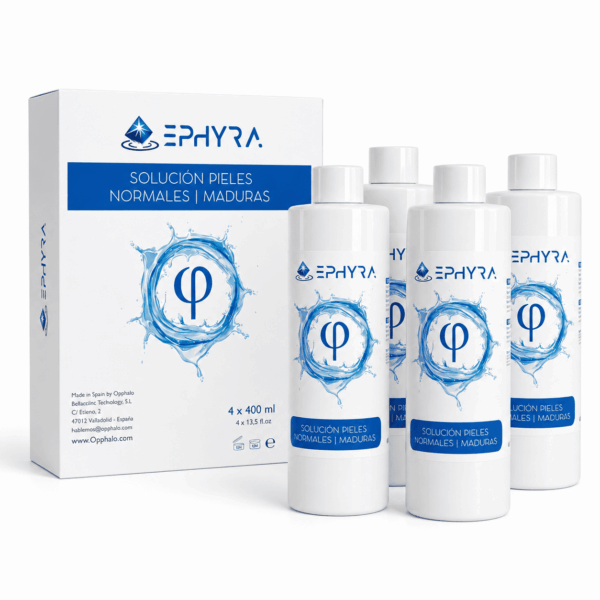 Solución Pieles Normales/Maduras 4x400 ml